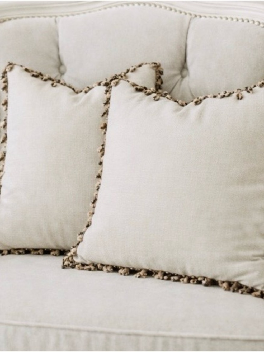 2 Leopard Beaded Throw Pillows / Animal Print / Exotic / Home Decor
